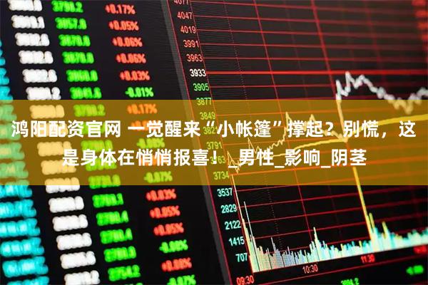 鸿阳配资官网 一觉醒来“小帐篷”撑起？别慌，这是身体在悄悄报喜！_男性_影响_阴茎